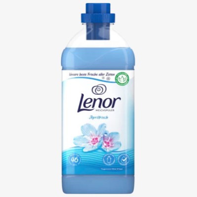 Nước xả Lenor Weichspüler Aprilfrisch 46 WL 1,15l (màu xanh biển) (chai)