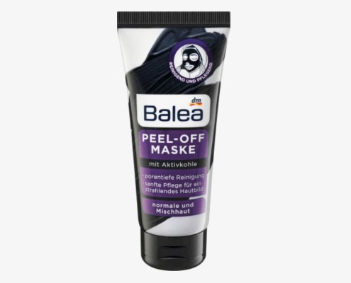 Tuýp kem mặt Nạ tẩy da chết Balea Peel-off Maske tím 100ml