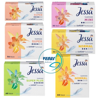 Jessa Tampons Normal, 80 St (3 giọt)  hoặc Tampons Super, 56 St (4 giọt)