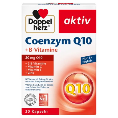 Bổ Tim Doppelherz Coenzym Q10 + B-vitamine 30v