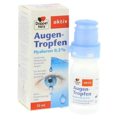 Nhỏ mắt Doppelherz Augen-Tropfen Hyaluron 0,2 % thumb