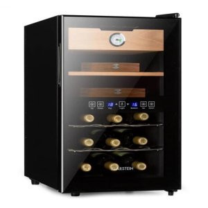 Tủ bảo quản cigar rượu vang 2in1 Klarstein 48L