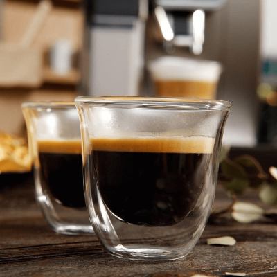 Set 6 cốc hai lớp cách nhiệt DeLonghi Espresso DLSC300 60ml thumb