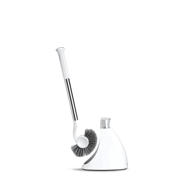 Cọ toilet Simplehuman màu trắng thumb