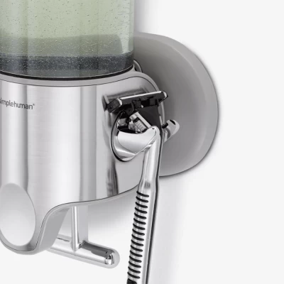 Set 2 bình đựng dầu gội, sữa tắm treo tường Simplehuman thumb