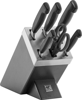 Bộ dao zwilling Vier Sterneset 7 món tự mài made in germany (màu xám) thumb