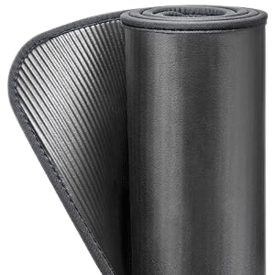 Thảm tập Yoga Adidas màu xám viền đen thumb