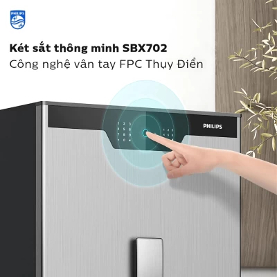 Két sắt Philips SBX702-ABX 196 Kg màu xám thumb
