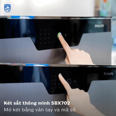Két sắt Philips SBX702-ABX 196 Kg màu xám thumb