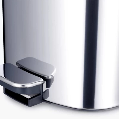 Thùng rác có bàn đạp Joseph Joseph 70596 EasyStore Luxe 5L màu inox thumb