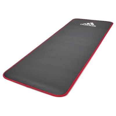 Thảm tập Yoga Adidas màu đen viền đỏ thumb