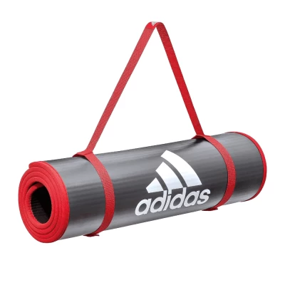 Thảm tập Yoga Adidas màu đen viền đỏ thumb