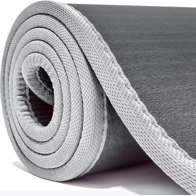 Thảm tập Yoga Adidas màu đen viền xám thumb