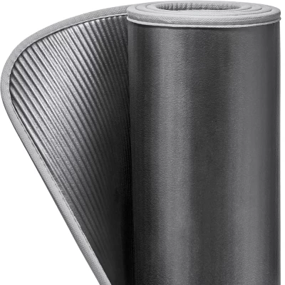 Thảm tập Yoga Adidas màu đen viền xám thumb