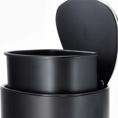 Thùng rác có bàn đạp Joseph Joseph 70595 EasyStore 5L màu đen nhám thumb