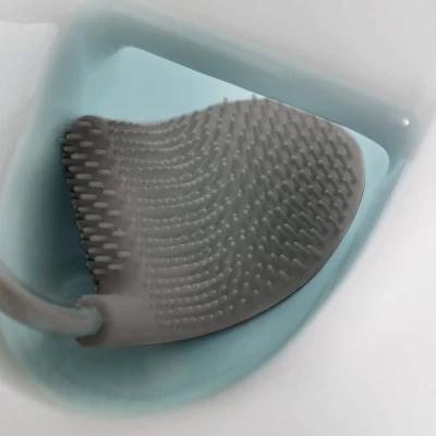 Cọ toilet chống nhỏ giọt Joseph Joseph Duo Flex Lite (Grey) 70568 thumb