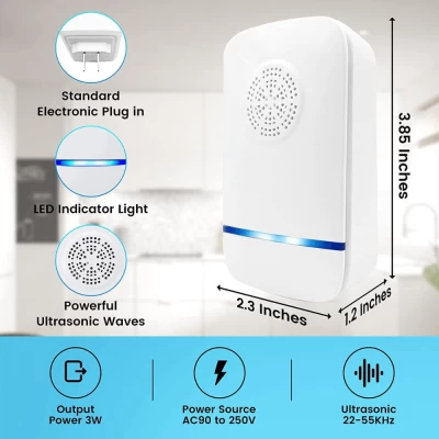 Set 6 máy đuổi muỗi cắm điện Ultrasonic thumb