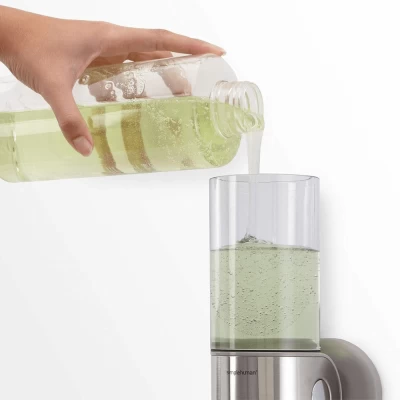 Bình đựng dầu gội, sữa tắm Simplehuman gắn tường loại đơn thumb