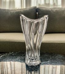 Bình hoa pha lê Plantica cao 32cm màu trắng thumb
