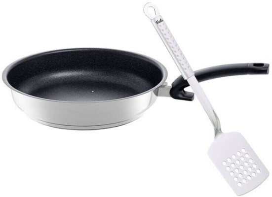 Chảo fissler adamant premium 28cm kèm xẻng lật made in Germany (màu inox) thumb