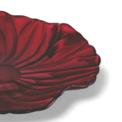 Đĩa Magnolia đỏ 28cm IVV thumb