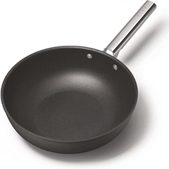 Chảo sâu lòng SMEG CKFW3001BLM 30cm màu đen nội địa Đức thumb
