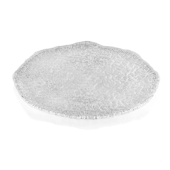 Đĩa tròn Diamante Platter trắng 34cm IVV 5544.1