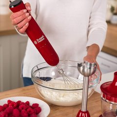 Bộ máy xay cầm tay Russell Hobbs màu đỏ thumb