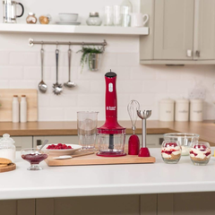 Bộ máy xay cầm tay Russell Hobbs màu đỏ thumb