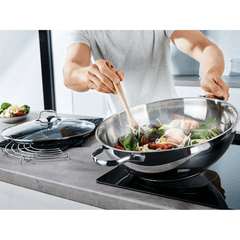 Chảo sâu lòng ERNESTO 32cm kèm vung kính thumb