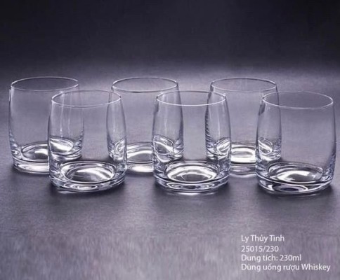 Set 6 cốc uống rượu Bohemia Pavo 230 ml thumb