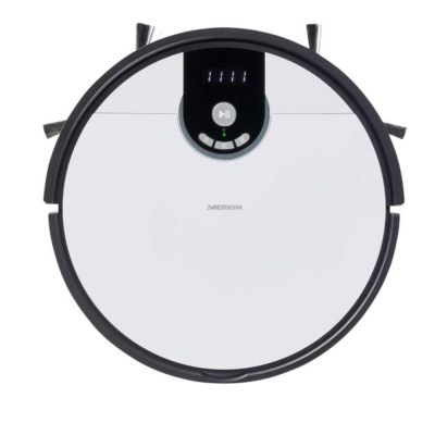 Robot hút bụi lau nhà Medion MD20011 màu trắng chuẩn nội địa Đức thumb