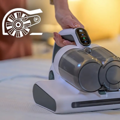 Máy hút bụi khử khuẩn chăn đệm Hoover 4in1 HMC510UV màu trắng thumb