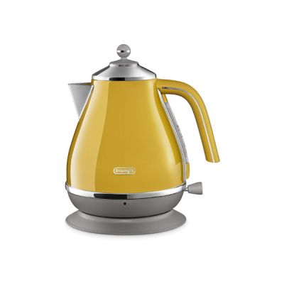 Ấm siêu tốc De'Longhi Icona Capitals 1,7L màu vàng