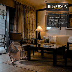 Quạt sàn BRANDSON 45cm màu đồng thumb