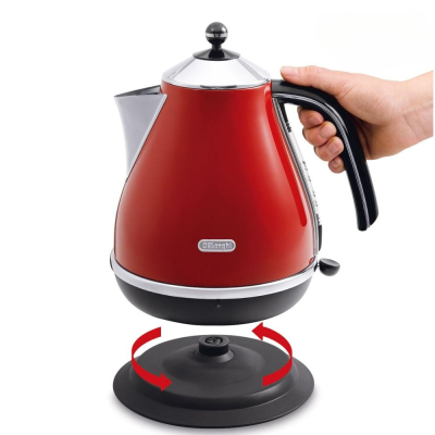 Ấm siêu tốc De'Longhi Icona Vintage 1,7L màu đỏ thumb