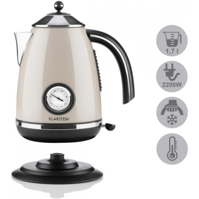 Ấm siêu tốc KLARSTEIN 1,7L màu ghi thumb