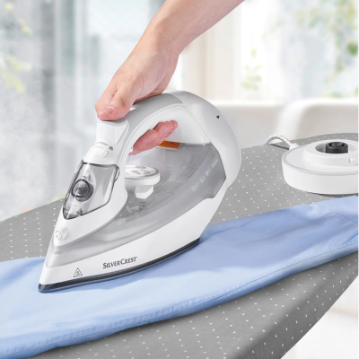 Bàn là hơi nước không dây SILVERCREST SDBK 2400 E1 màu xám thumb