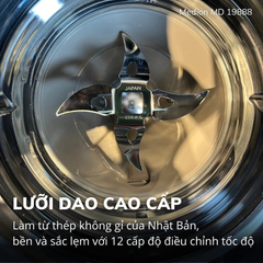 Máy làm sữa hạt Medion MD19888 nội địa Đức thumb