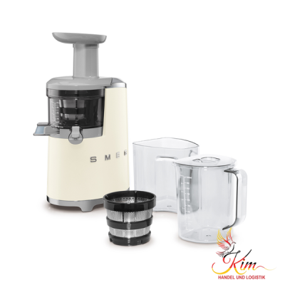 Máy ép chậm Smeg SJF01CREU màu kem nội địa Đức