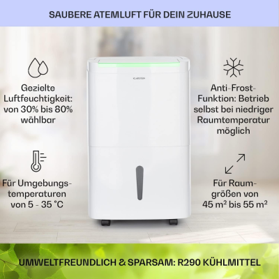 Máy hút ẩm Klarstein DryFy Connect 30 lit thumb