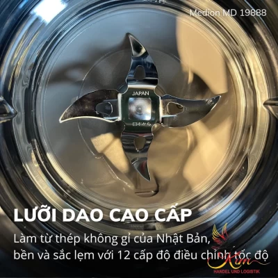 Máy làm sữa hạt Medion MD19888 nội địa Đức thumb