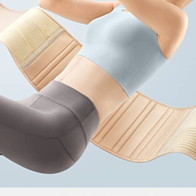 Đai hỗ trợ cột sống Freetoo (size S M L) màu kem thumb