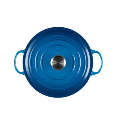 Nồi sâu lòng Le Creuset La Marmite 26cm màu xanh nước biển marseille thumb