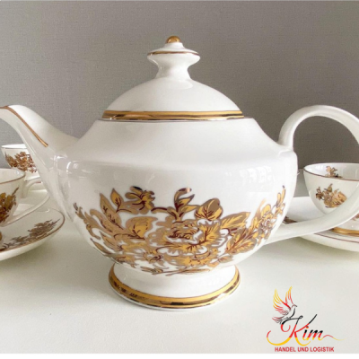 Bộ trà sứ hoa cúc vàng Imperial London nội địa Đức thumb