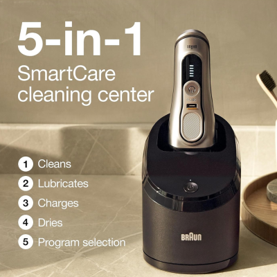 Máy cạo râu BRAUN Series 9 Pro 9487cc-V made in Germany thumb