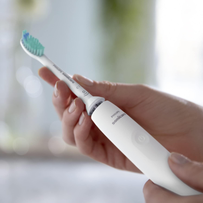 Bàn chải điện Philips HX3671/13 series 3100 màu trắng thumb