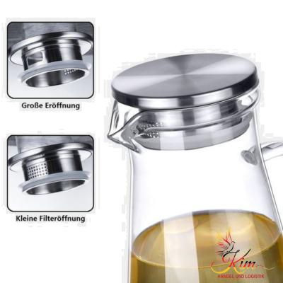 Bình đựng nước thủy tinh Sodasweet Germany 2,2L có tay cầm