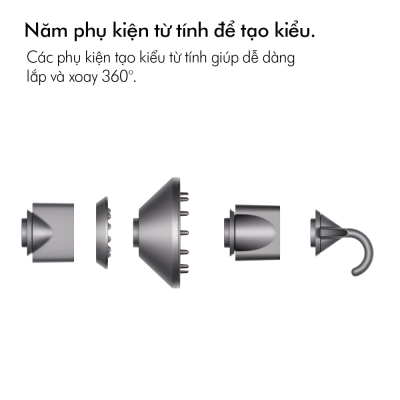 Máy sấy tóc Dyson Supersonic HD08 màu COOPER đồng thumb