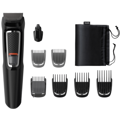 Máy cạo râu, tông đơ đa năng Philips MG3730/15 serie 3000 cho vùng mặt, tóc made in Indonesia